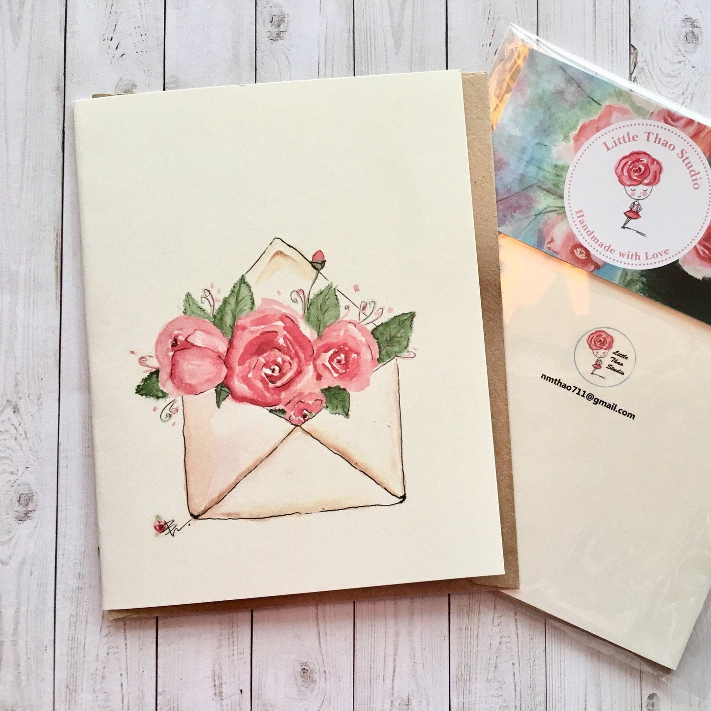 Boutique Rosy envelope