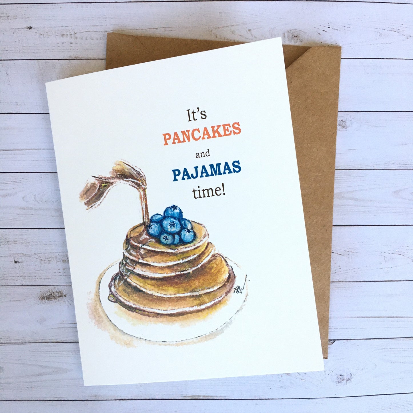 It’s pancakes and pajamas time