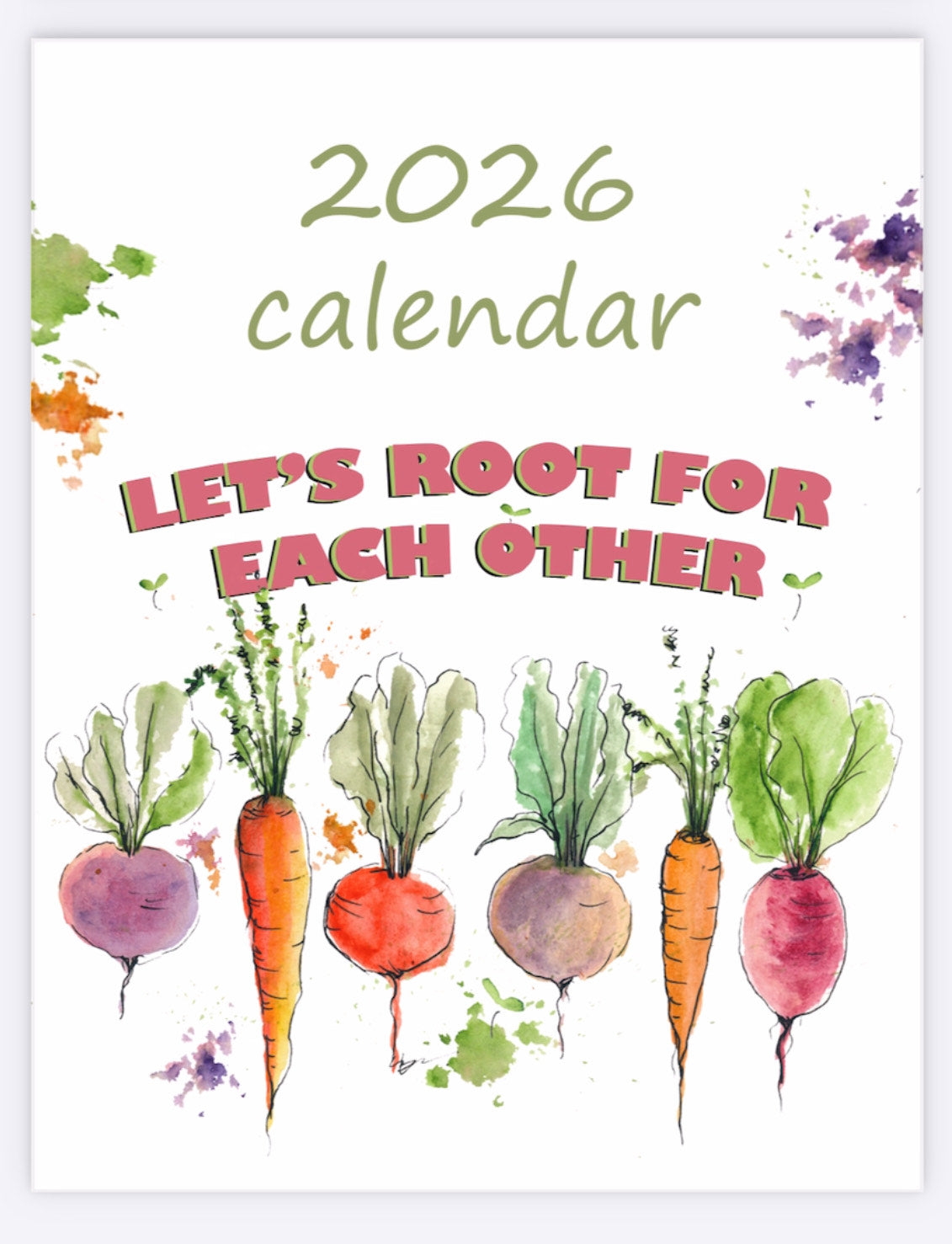 2026 calendars (Pre-order)