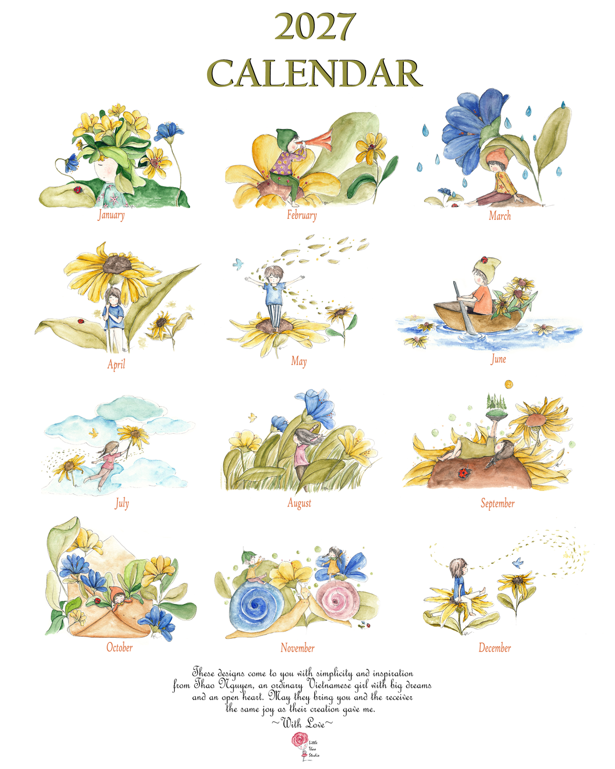 PRE-ORDER 2027 calendars