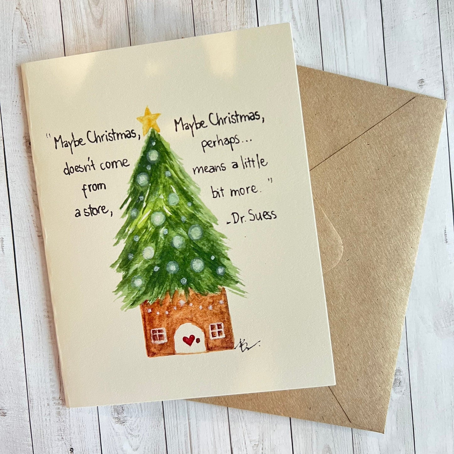 Dr. Suess Christmas cards. Christmas Grinch saying