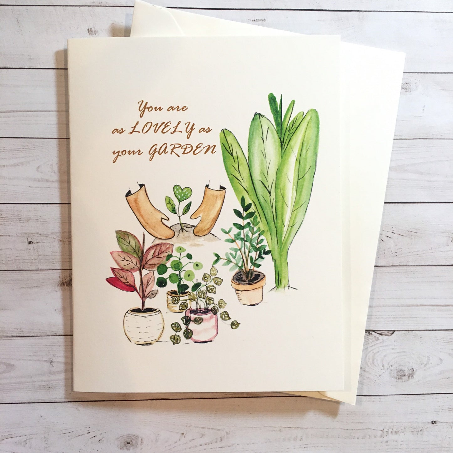 Plant lover. Plant person. Garden lover