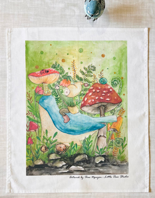 In the garden